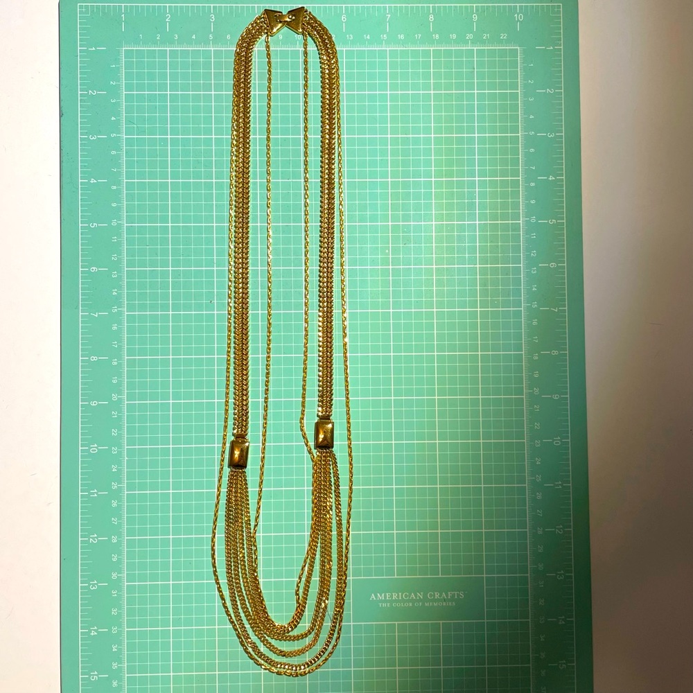Monet multi-strand necklace